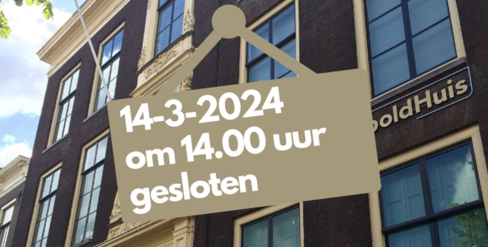 Aangepaste openingstijden