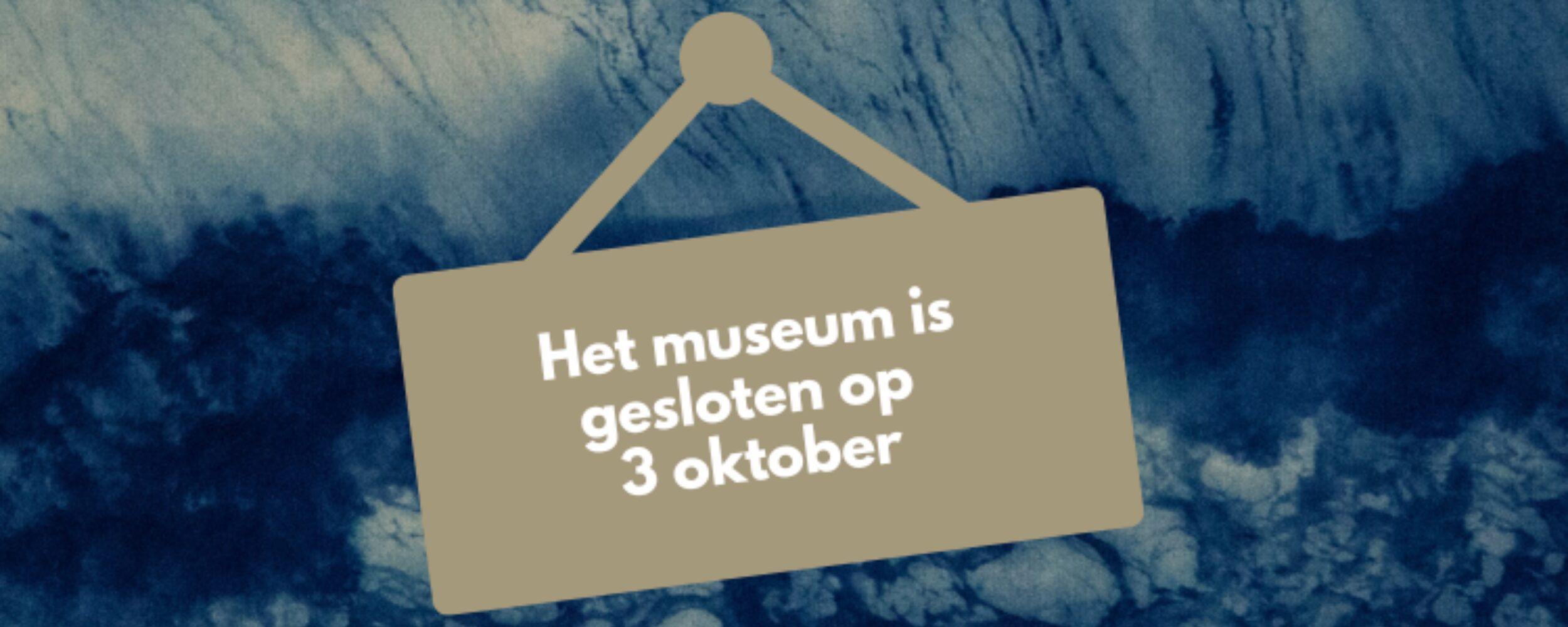Aangepaste openingstijden