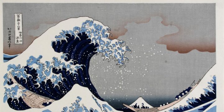 Hokusai prent