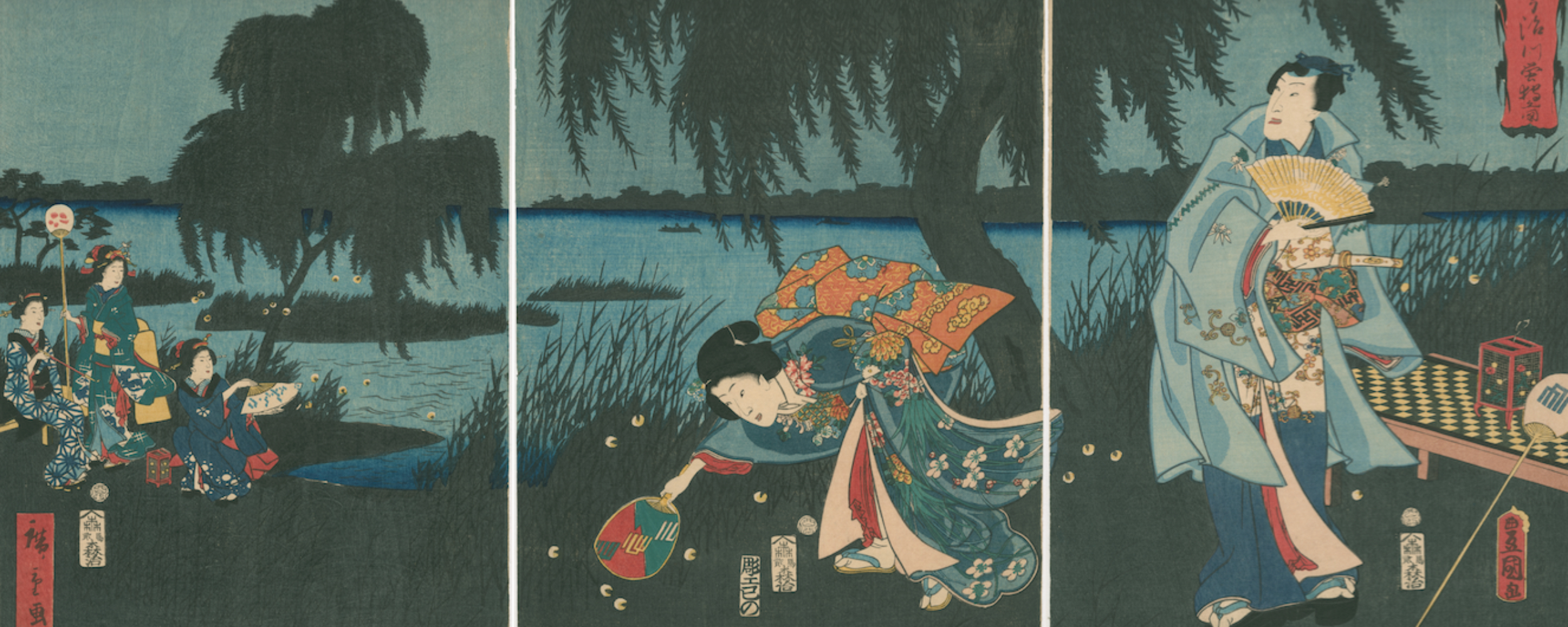 Triptiek Kunisada