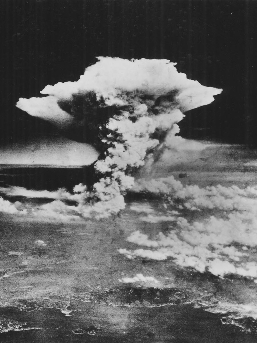 Uitsnede Bom Hiroshima